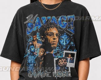 21 Savage Unisex Softstyle T-shirt, Gift for Women and Man Unisex
