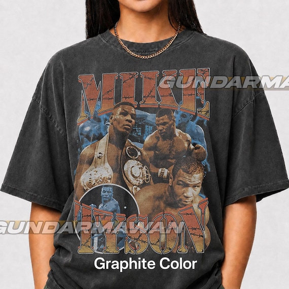 Mike Tyson Iron Boxer T-shirt, Boxing T Shirts, Mike Tyson Vintage