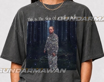 Camiseta Robert Pattinson Crepúsculo, Esta é a pele de uma assassina Bella White, Memes, Meme HA-001 FD