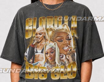 Glorilla Big Glo Unisex Softstyle T-Shirt, Gift For Women and Man Unisex T-Shirt, Vintage Hip Hop Tshirt, American Rapper Tee | Timnas FD