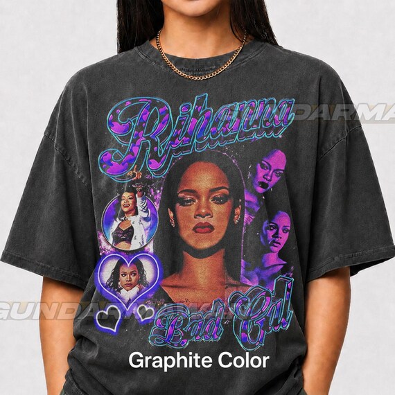 Rihanna Bad Gal Riri Unisex Softstyle T-shirt, Gift for Women and
