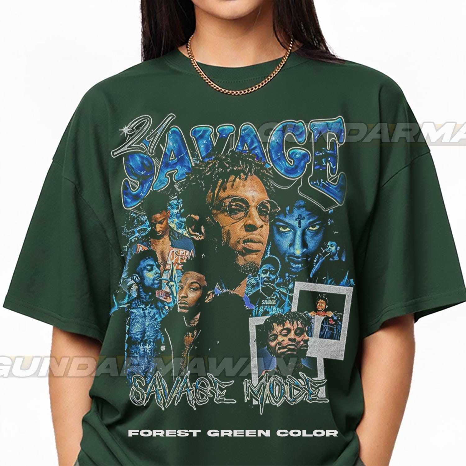 21 Savage Unisex Softstyle T-shirt, Gift for Women and Man Unisex