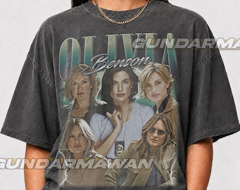Olivia Benson Law and Order Limited Vintage T-Shirt, Gift For Woman and Man Unisex T-Shirt | Timnas FD