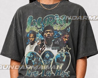 Lil Baby Drip Too Hard Shirt, Vintage 90s Rap Graphic Tee, Hip Hop Streetwear Top, Concert Tour Style Merch, Unisex T-Shirt Fan Gift FD