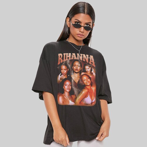 在庫処分・数量限定 リアーナロングTシャツ ラップTシャツ - 通販
