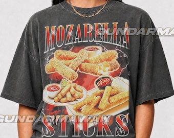 Limited Mozarella Sticks Vintage T-Shirt, Gift For Woman and Man Unisex T-Shirt | Timnas FD