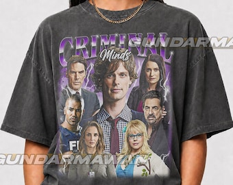 Begränsad Criminal Minds Vintage T-shirt, present till kvinna och man Unisex T-shirt | Timnas FD