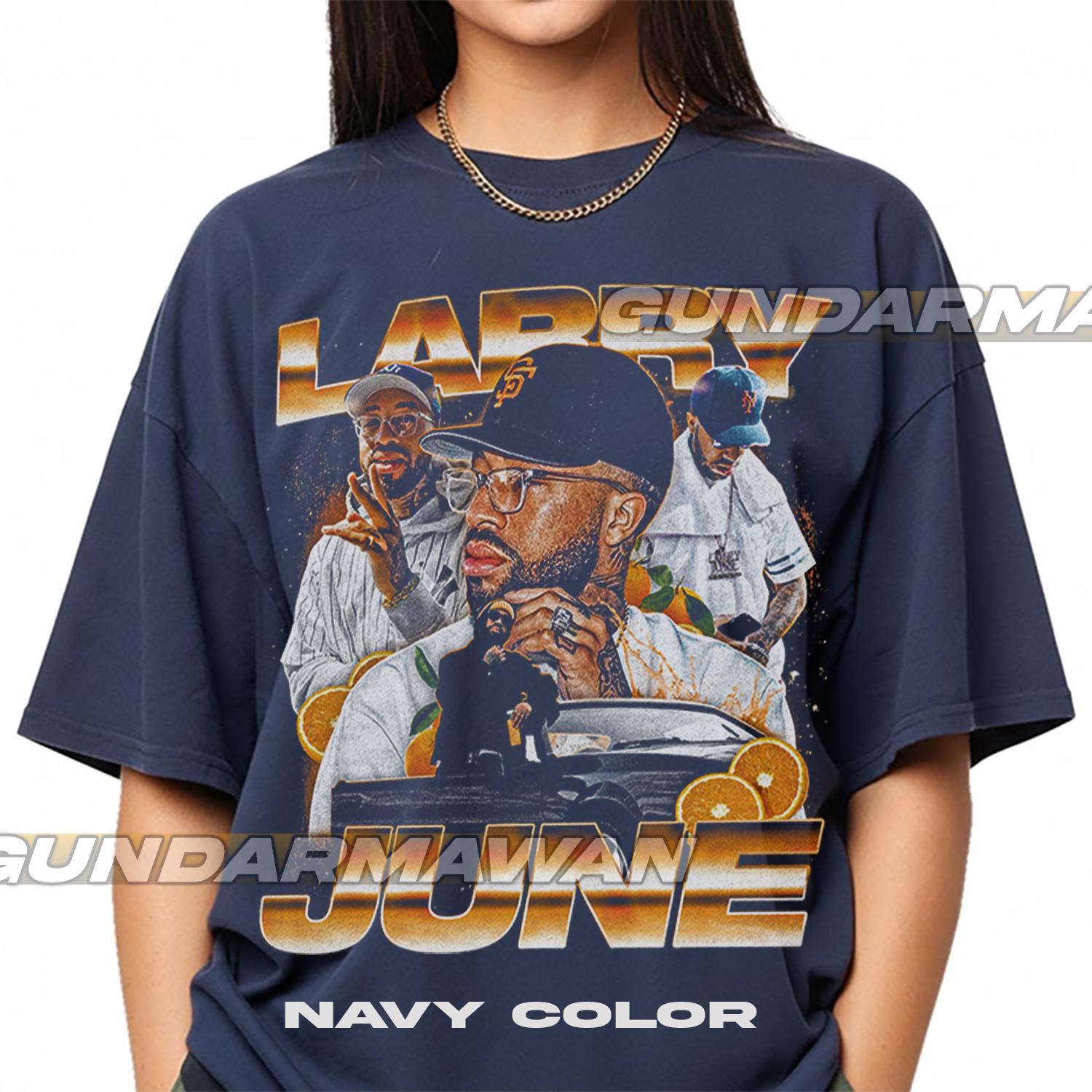 Larry June Unisex Softstyle T-shirt, Gift for Women and Man Unisex