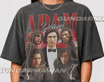 Limited Adam Driver Vintage T-Shirt, Gift For Woman and Man Unisex T-Shirt | Timnas FD