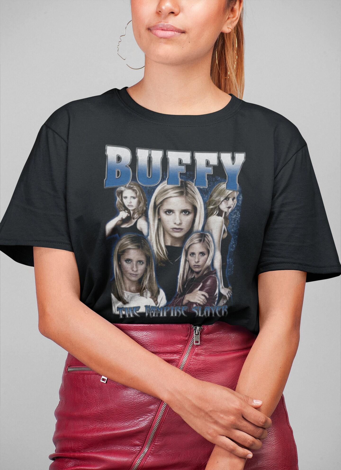 バフィー 〜恋する十字架〜 Tシャツ、90年代テレビのヴィンテージ 