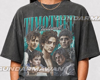 Limited Timothee Chalamet Vintage T-Shirt, Gift For Woman and Man Unisex T-Shirt | Timnas FD