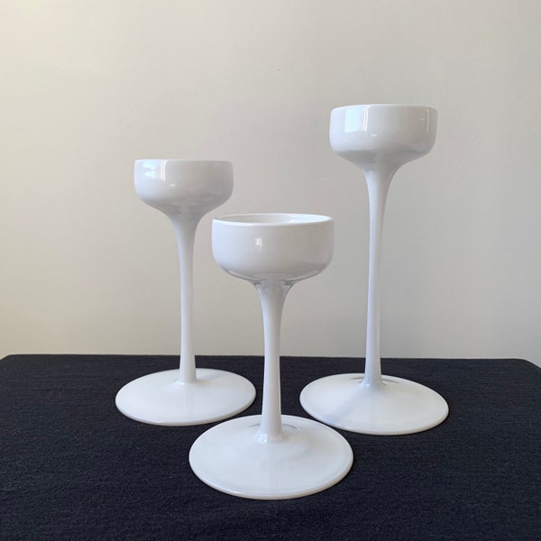 90's Ikea Blomster Candleholders Set of 3