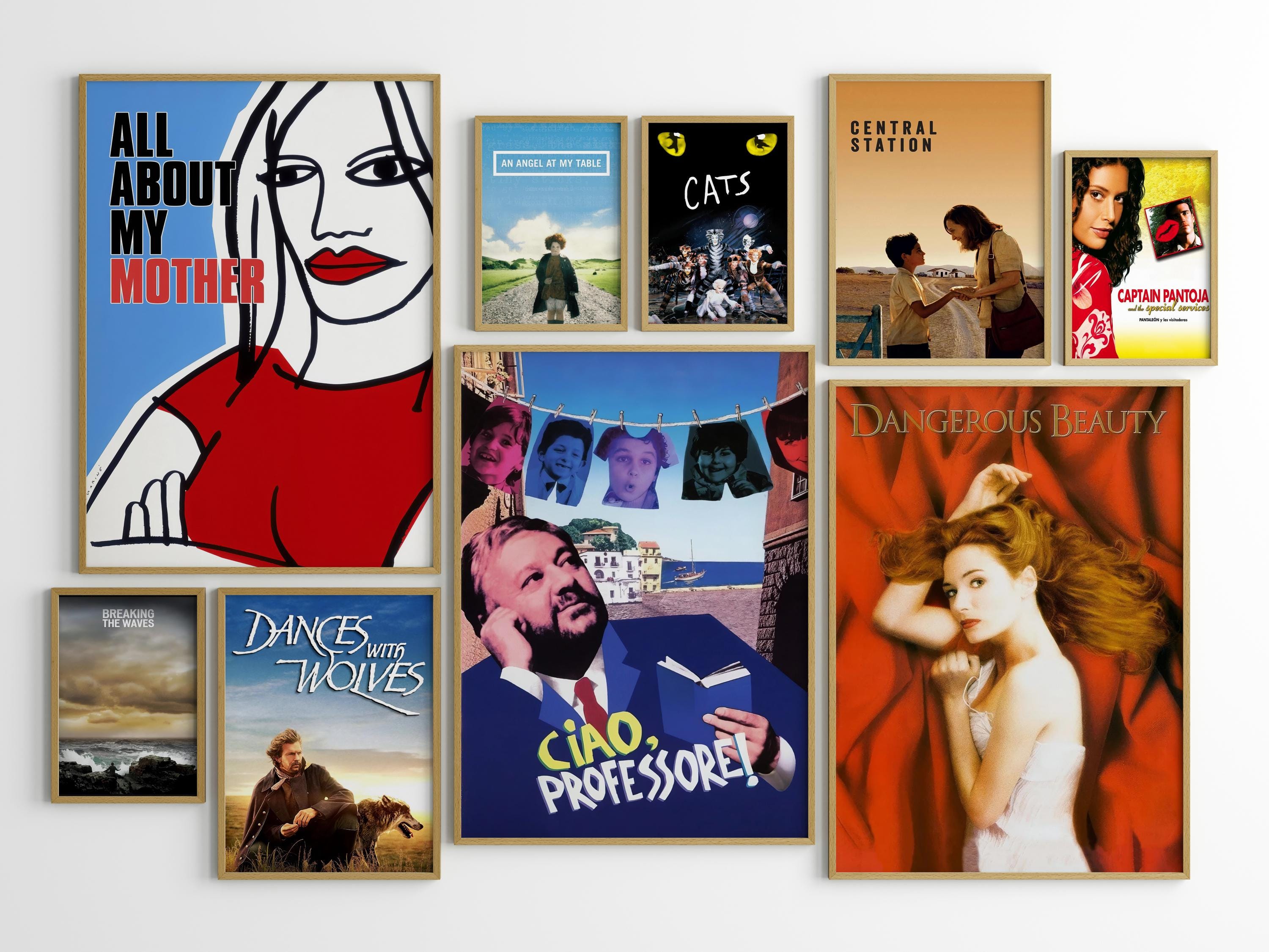Best 1990s Movies | Vintage Film Posters | Retro Wall Art | Printable ...