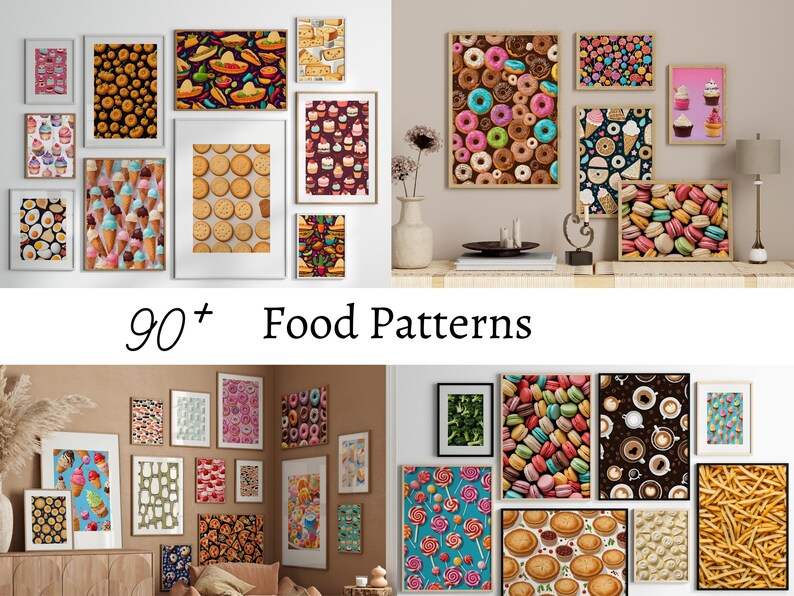 Printable Patterns and Textures, 1200 Art Patterns Style, Printable ...