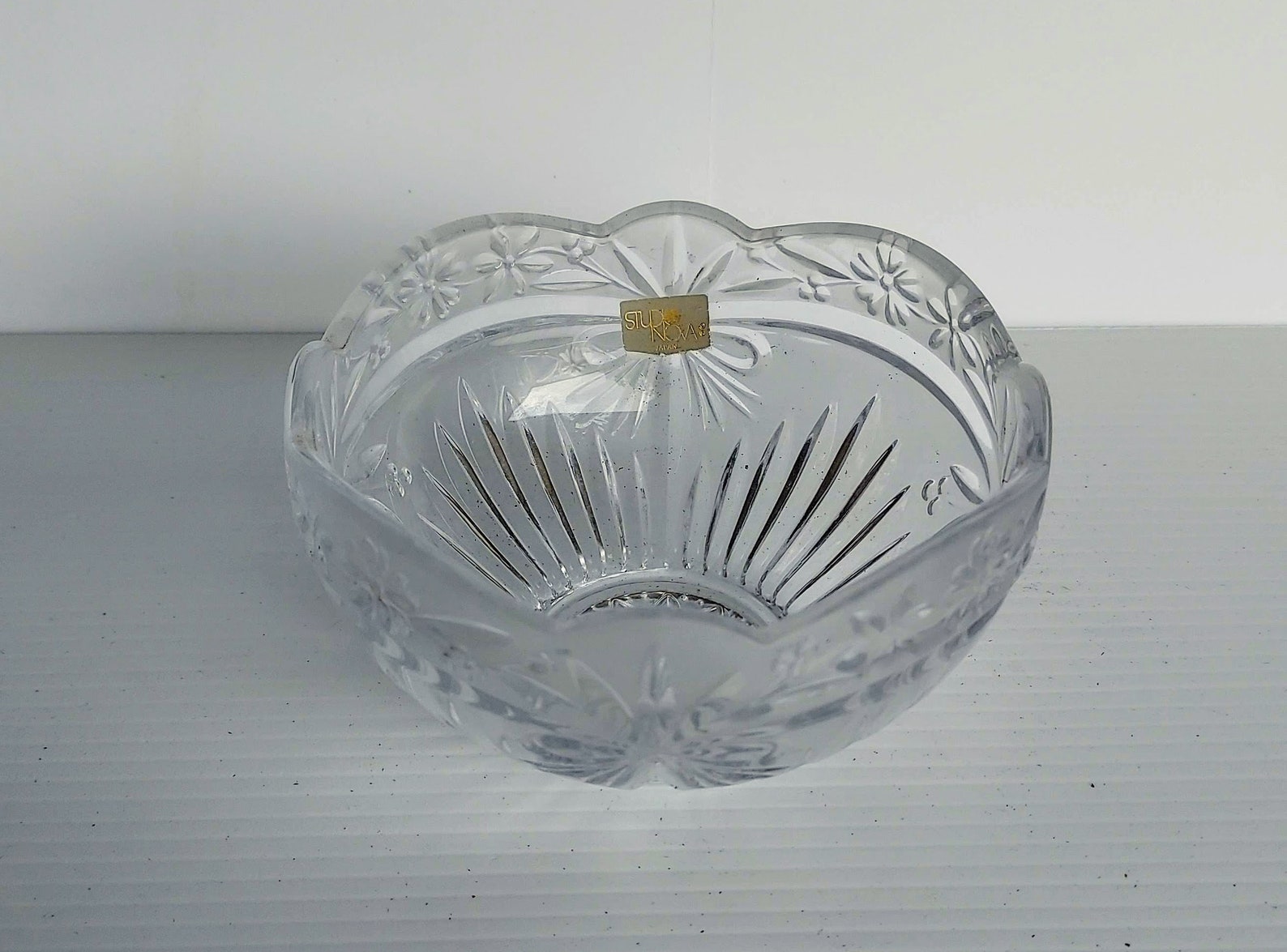 Vintage Studio Nova Crystal Bowl Etsy