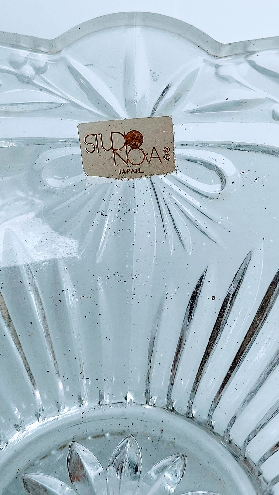 Vintage Studio Nova Crystal Bowl Etsy