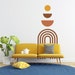 Colorblock Arch Wall Decal: Boho Geometric Wall Art - Etsy