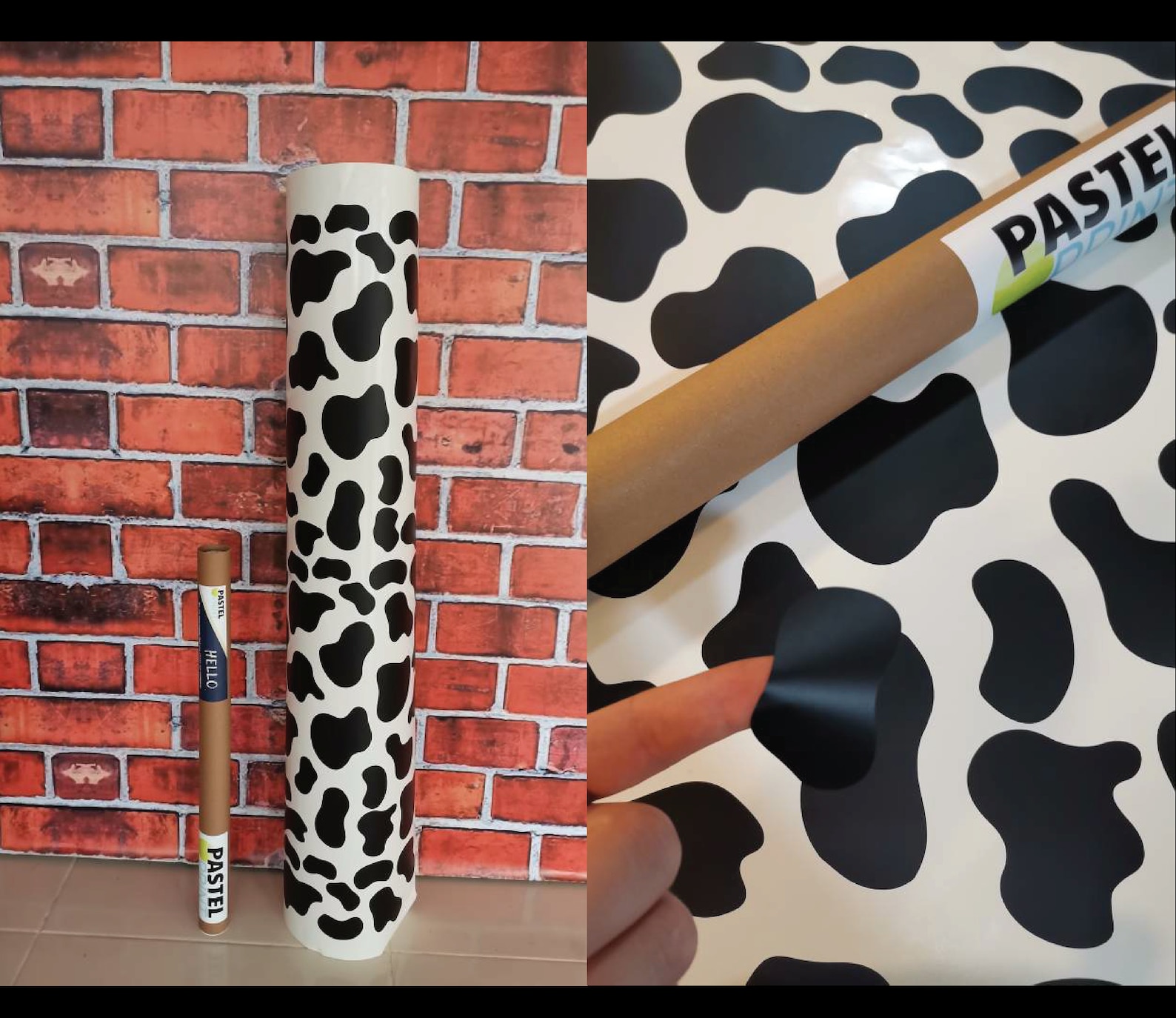 Cow Spot Decals Cow Spot Wall Stickers Modern Farmhouse Etsy