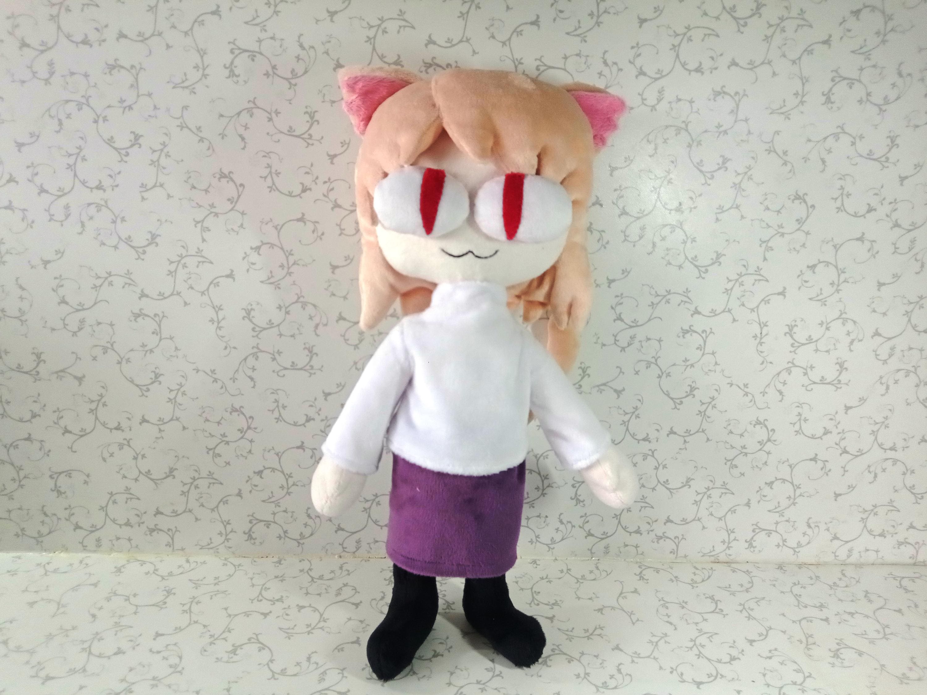 Plush Toy Like Neco Arc , 40cm ,handmade. - Etsy