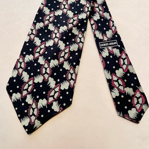 Vintage Giorgio Armani Silk Cravatte