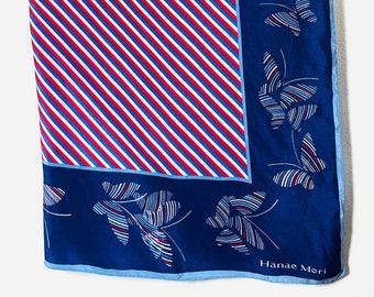 Vintage Silk Scarf Hanae Mori