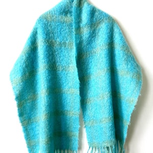 1980s Mohair Blanket Scarf by Donegal Design