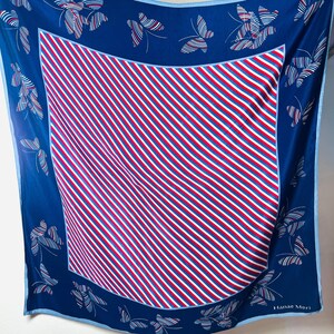 Vintage Silk Scarf Hanae Mori image 2