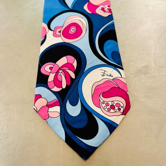 Vintage Emilio Pucci Silk Tie - image 3