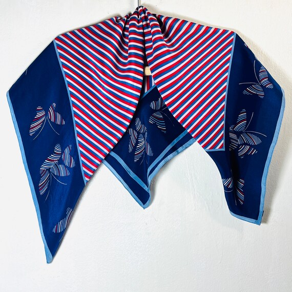 Vintage Silk Scarf Hanae Mori - image 6