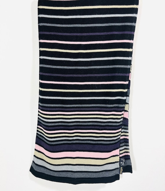 Sonia RYKIEL paris Striped Wool Scarf