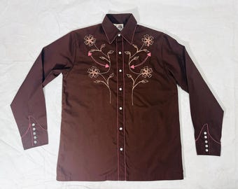 1970s Kennington Western Style Shirt SIZE M