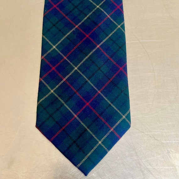 Pendleton Wool Plaid Tie - image 4