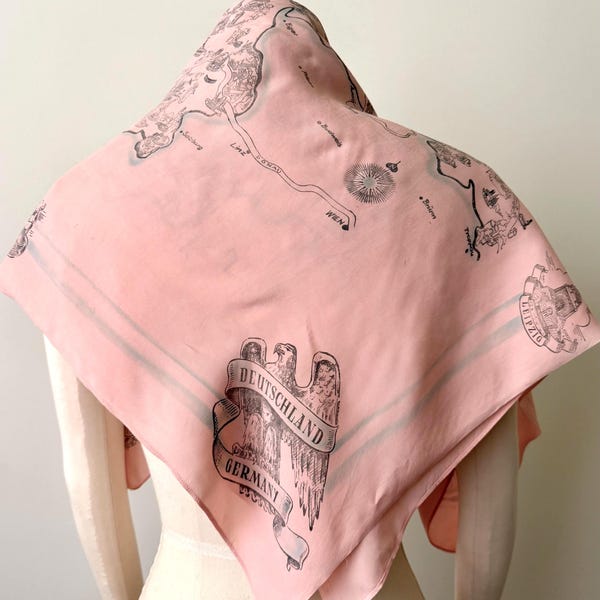 1947 Souvenir Scarf Germany (before two Berlins)