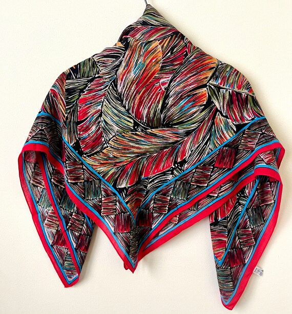 Oscar de la Renta 1980s Scarf - image 4