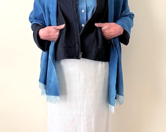 1990s White Leather Pencil Skirt Mid Calf