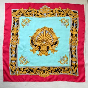 1980s Echo Silk Scarf