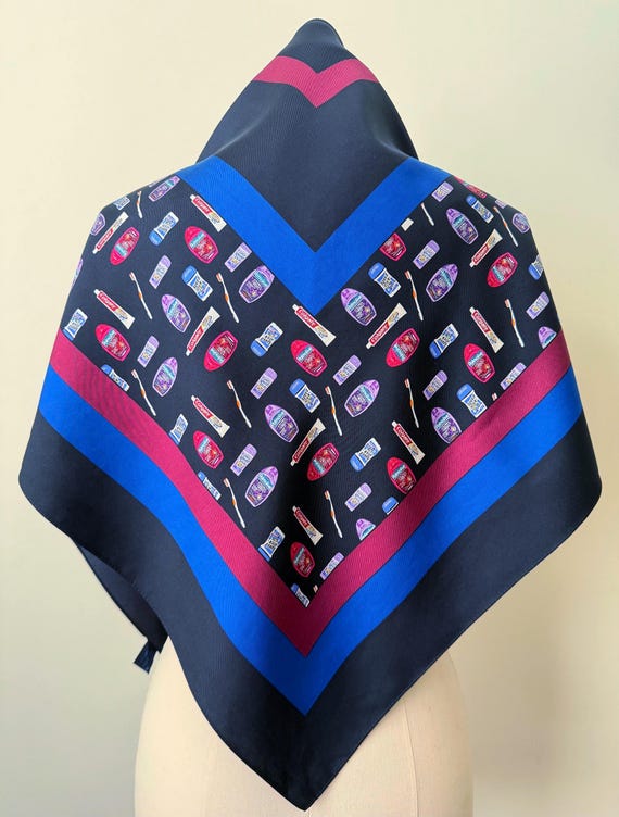 1990s Promotional Silk Scarf (Colgate-Palmolive) RARE