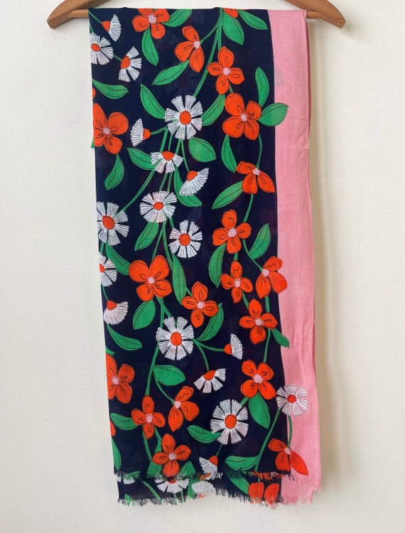 Kate Spade Floral Scarf