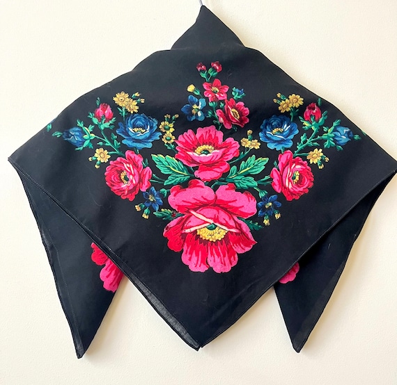 Baar & Beards Wool Shawl 1950s