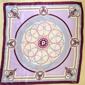 Silk Scarf by Pollini early 2000s
