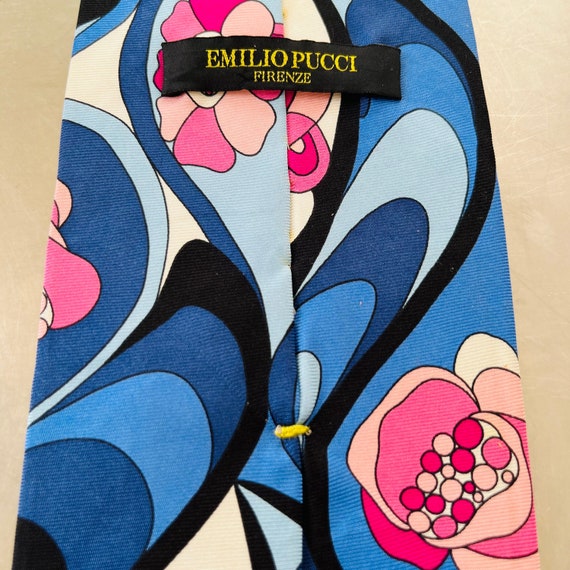 Vintage Emilio Pucci Silk Tie - image 2