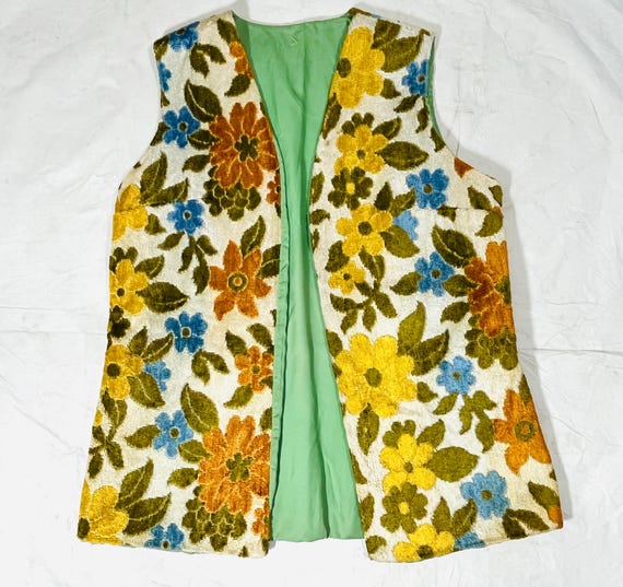 1960s Tapestry Vest
