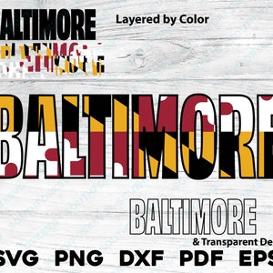 Baltimore Maryland State Flag Design svg png dxf eps pdf | vector graphic design cut print laser dye sub cnc files commercial use