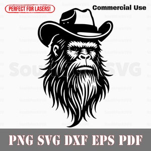 Mullet Cowboyhut Hut svg png dxf pdf eps | Vektorgrafik Design Cut Print Dye sub Laser graviert digitale Dateien kommerzielle Nutzung