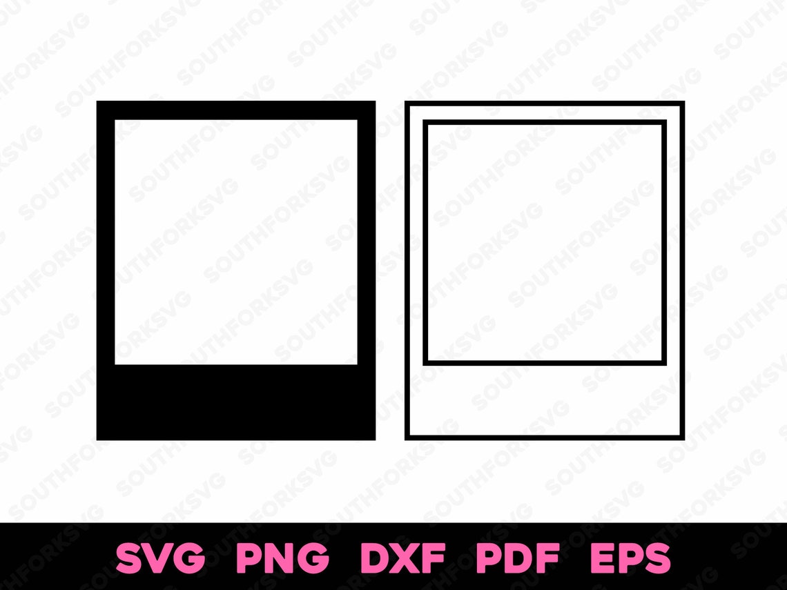 Instant Film Svg Png Dxf Eps Pdf | Camera Film Vector Graphic Design ...