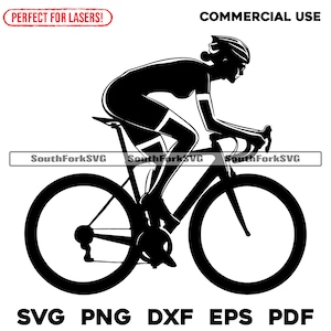Frau Rennrad Biker Reiter svg png dxf eps pdf | Vektorgrafik Design Cut Print Dye sub Laser gravieren Digitale Dateien Kommerzielle Nutzung