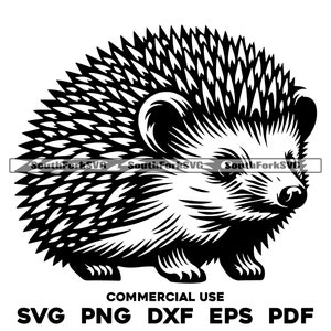 Egelontwerp | svg png dxf eps pdf | vectorafbeelding snijbestand laserclipart | direct digitaal downloaden voor commercieel gebruik