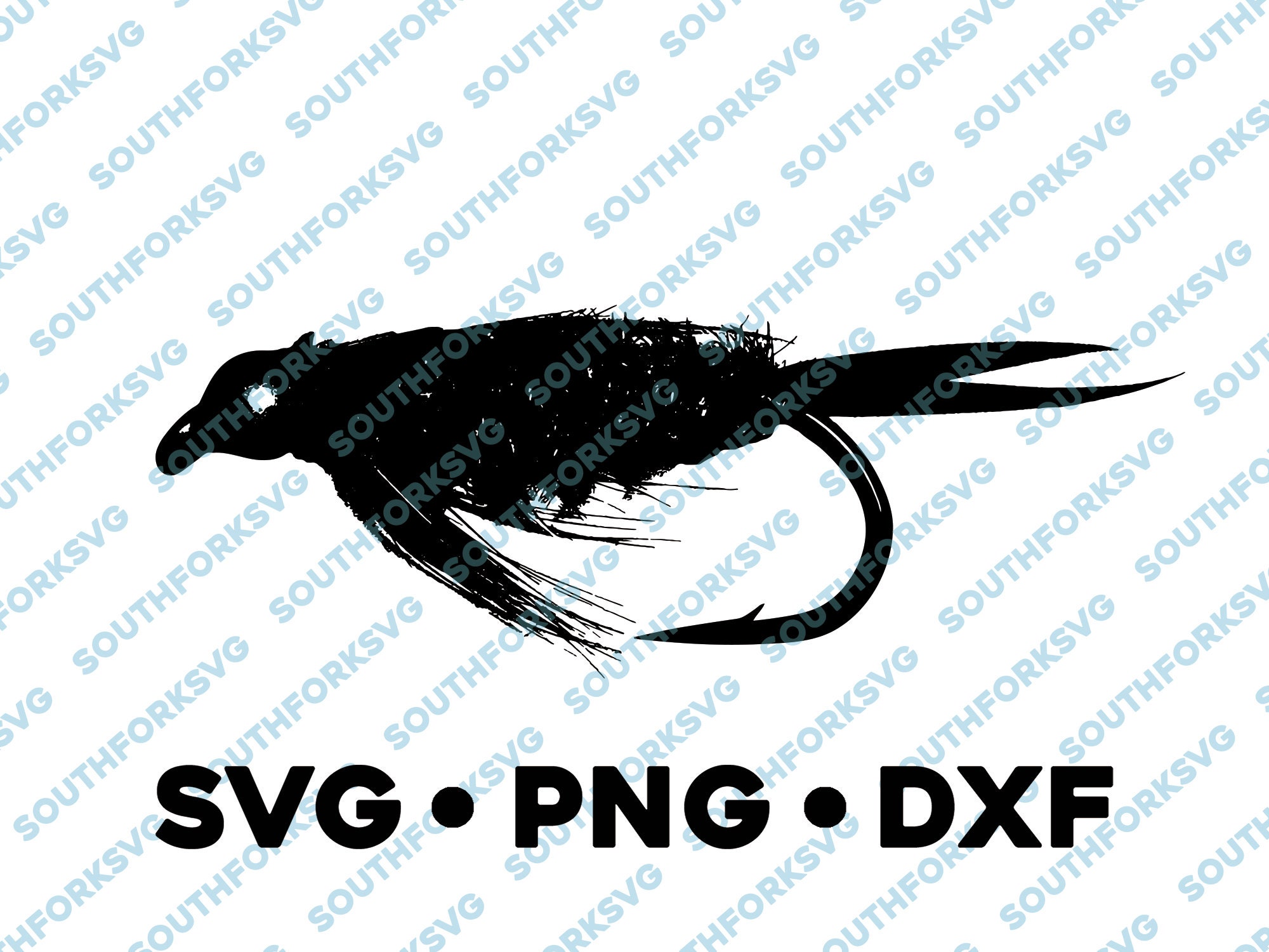 Fly Fishing Prince Nymph Pattern Lure SVG PNG DXF Dry Nymph Etsy