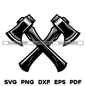 Hachettes croisées | svg png dxf eps pdf | graphique vectoriel découpé fichier laser clip art | Téléchargement numérique instantané, utilisation commerciale