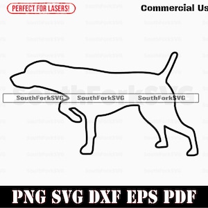 Vogel Hund zeigen Umrisse svg png dxf eps pdf | Vektorgrafik geschnitten print Laser gravieren Clip Art Sofort-Download Kommerzielle Nutzung